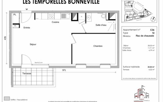 Appartement Type 2 Bonneville