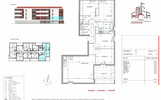 Appartement Type 5 Bourg-en-Bresse