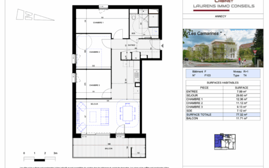Appartement Type 4 – Annecy