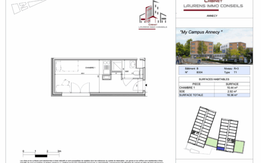 Logement étudiant fonctionnel et idéal – Annecy