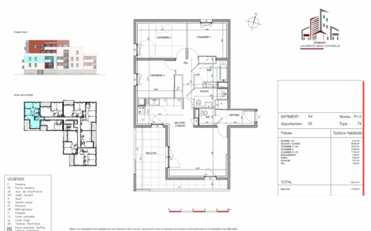 Appartement Type 4 Bourg-en-Bresse